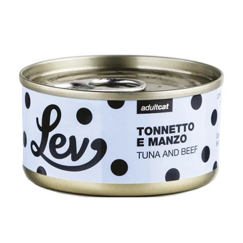 NATURAL LINE LEV GATTO TONNETTO MANZO 70GR (lattina)