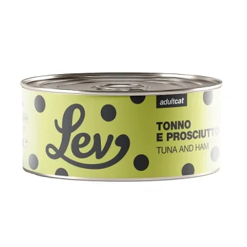 NATURAL LINE LEV GATTO TONNO PROSCIUTTO 140GR (lattina)