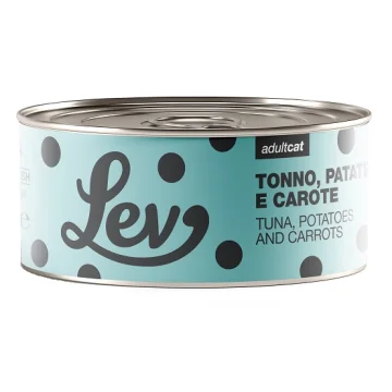 NATURAL LINE LEV GATTO TONNO PATATE CAROTE 140GR (lattina)