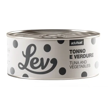 NATURAL LINE LEV GATTO TONNO VERDURE 140GR (lattina)