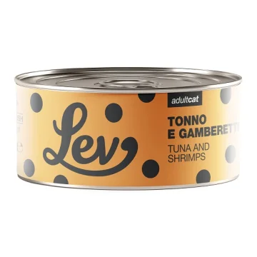 NATURAL LINE LEV GATTO TONNO GAMBERETTI 140GR (lattina)