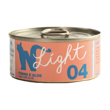 NATURAL CODE GATTO 04 LIGHT TONNO ALOE 4x70GR (lattina) MULTIPACK