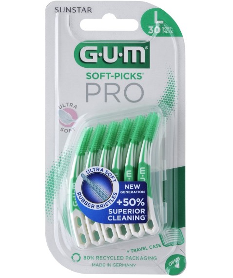 GUM Soft Picks Pro Scov.L 30pz