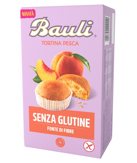 BAULI Tortina Pesca S/G 140G