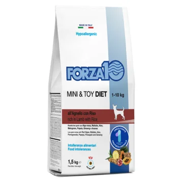FORZA10 CANE DIET MINI/TOY AGNELLO RISO 1,5KG