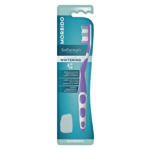 Spazzolino Whitening Setole Morbide Sofarma+