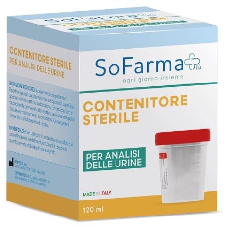 SF+ CONTENITORE URINA 120ML SF+ CONTENITORE URINA 120ML