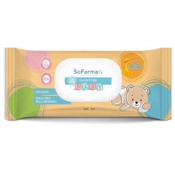 SALVIETTINE AL MIELE BABY 72 pezzi SOFARMA+
