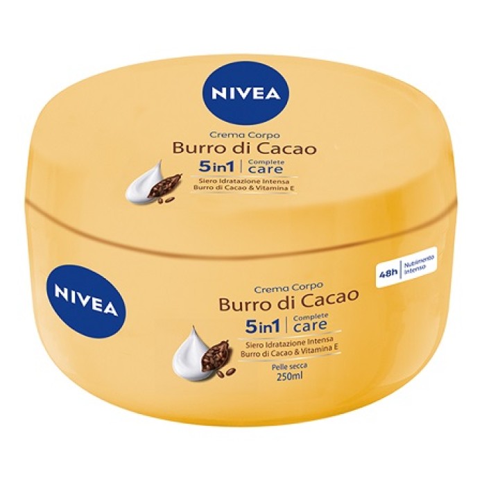 NIVEA BODY CREMA B/CACAO 5IN1 250M