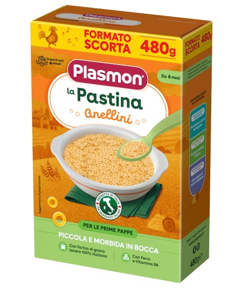 PLASMON PASTINA ANELLINI 480G