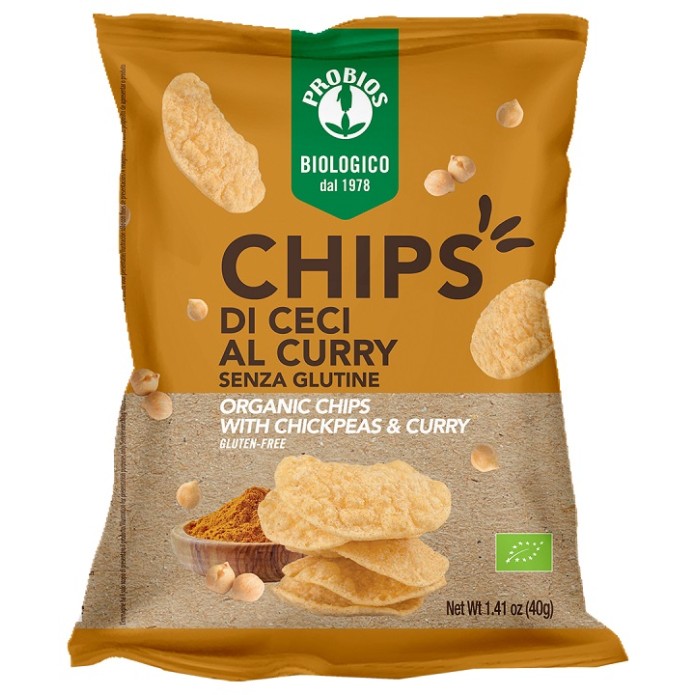 PROBIOS Chips Ceci Curry 40g