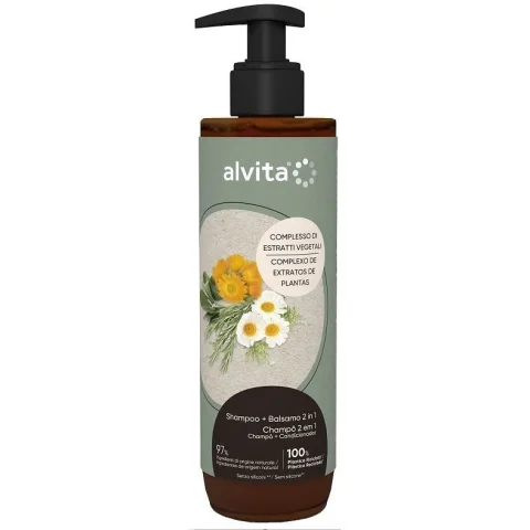ALVITA SHAMPOO+BALSAMO 2IN1 ALVITA SHAMPOO+BALSAMO 2IN1