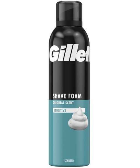 GILLETTE NEW SPUMA P SENSIB 300ML