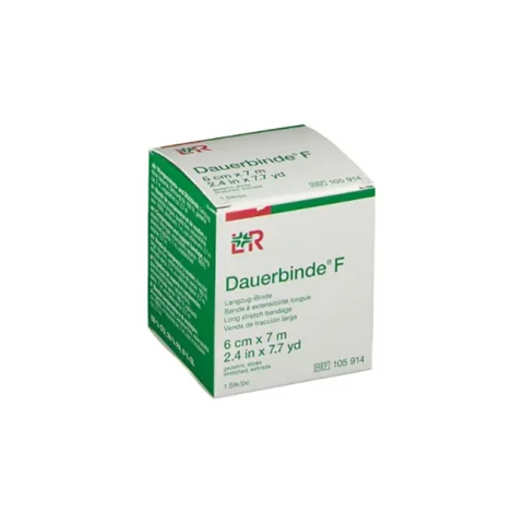 Lohmann Medical Dauerbinde F Benda Elastica ad Annullamento Elevato 6 cm x 700 m 1 Pezzo