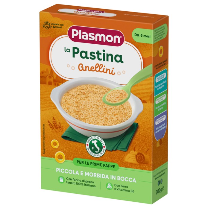 PLASMON Pasta Anellini 300g