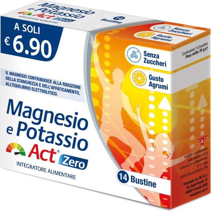 Magnesio Potassio Act Zero14bs