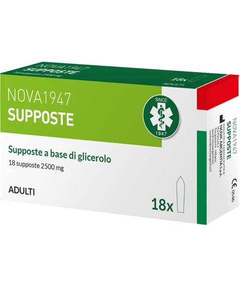 GLICEROLO 18 Supp.Ad.2500mgN.A