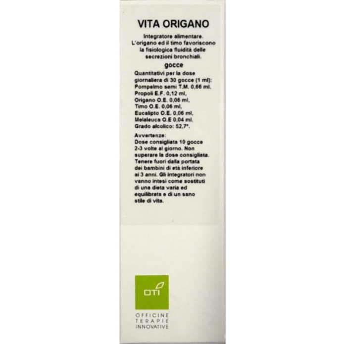 VITA ORIGANO Gtt 30ml OTI