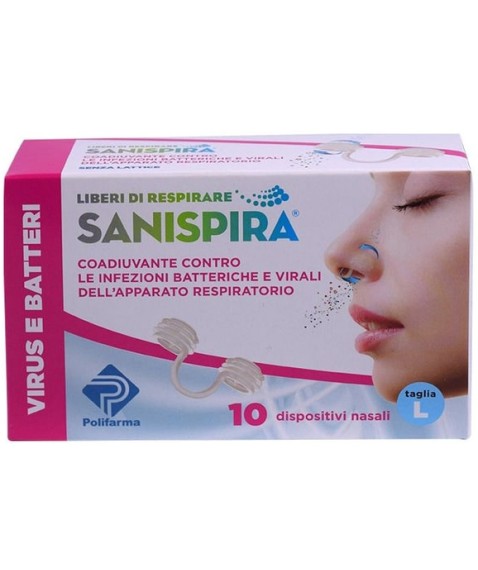 SANISPIRA VIRUS & BATTERI L 10