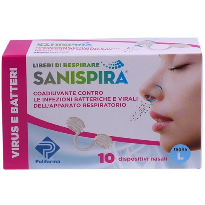 SANISPIRA VIRUS & BATTERI L 10