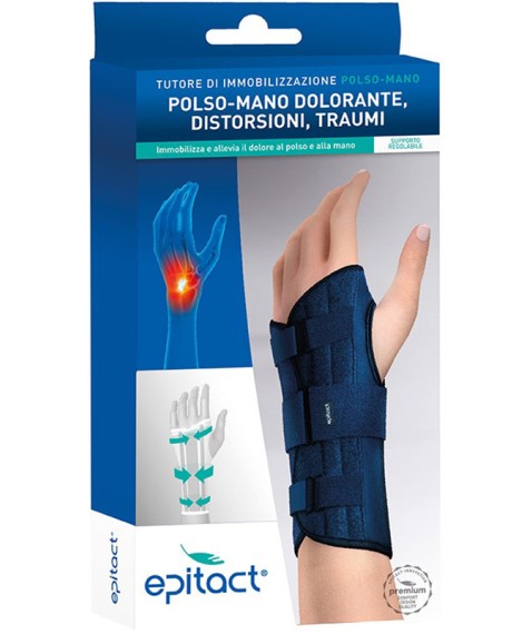 Epitact Tutore Immobilizzatore Polso/Mano Destro Taglia S