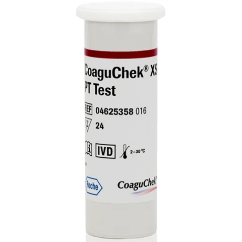 COAGUCHEK XS PT TEST 24 COAGUCHEK XS PT TEST 24