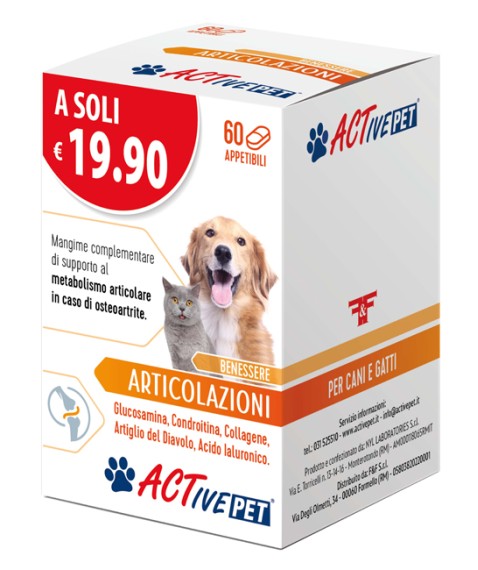 ACTIVE PET ARTICOLAZIONI 60CPR