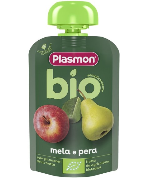 PLASMON Pouch.Bio Me/Pera 100g