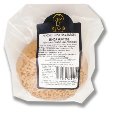 RIGO'Panino Tipo Hamburger RIGO'Panino Tipo Hamburger