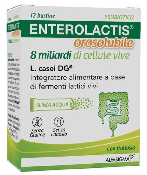 ENTEROLACTIS 12 Bust.Oro*8MLD