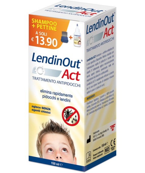 LENDINOUT ACT A/PIDOCCHI 150ML