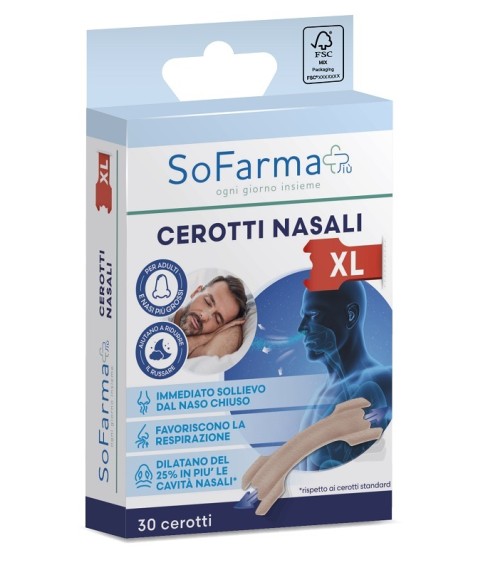 CEROTTO NASALE XXL 30PZ SF+