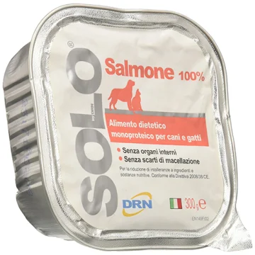 NEXTMUNE DRN SOLO CANE/GATTO MONOPROTEICO SALMONE 300GR (vaschetta)