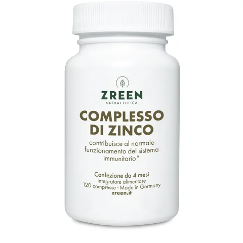ZREEN COMPLESSO DI ZINCO120CPR ZREEN COMPLESSO DI ZINCO120CPR