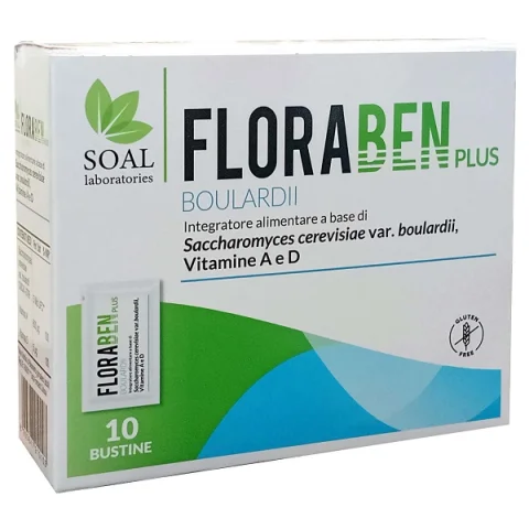 FLORABEN Plus Boulardii 10Bust FLORABEN Plus Boulardii 10Bust