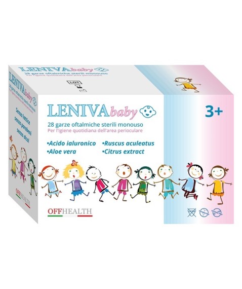 LENIVA BABY GARZE OFTAL 28PZ