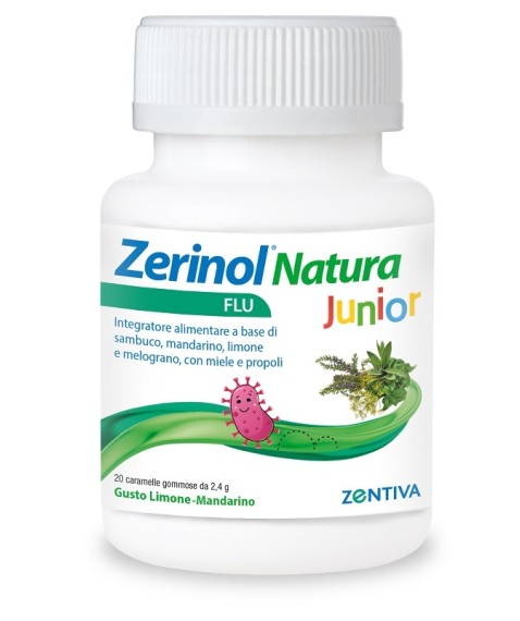 ZERINOL NATURA FLU J 20CARAM