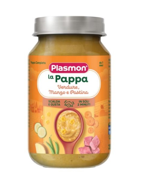 PLASMON La Pappa Verd/Manzo200