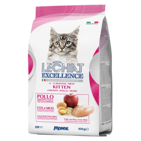 LECHAT GATTO EXCELLENCE KITTEN POLLO 400GR