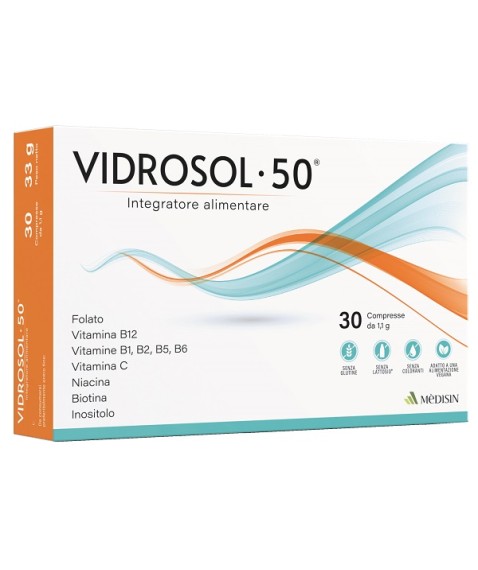 VIDROSOL 50 30CPR