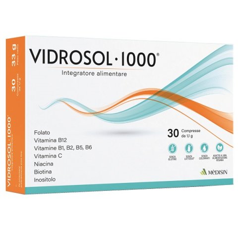 VIDROSOL 1000 30CPR VIDROSOL 1000 30CPR