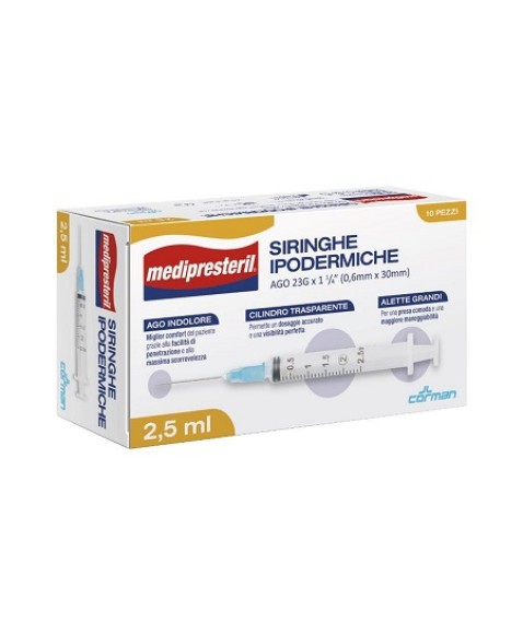 MEDIPRESTERIL SIRINGA 2,5ML