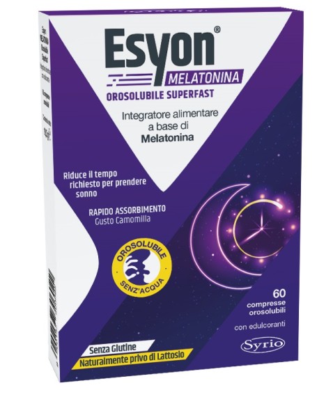 ESYON Melatonina 60 Cpr Orosol