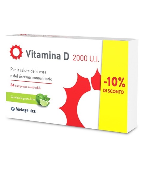 VITAMINA D2000UI 84CPR PRO-10%