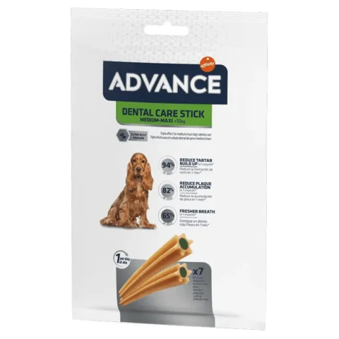 ADVANCE CANE SNACK DENTAL CARE STICK MEDIUM/MAXI 180GR