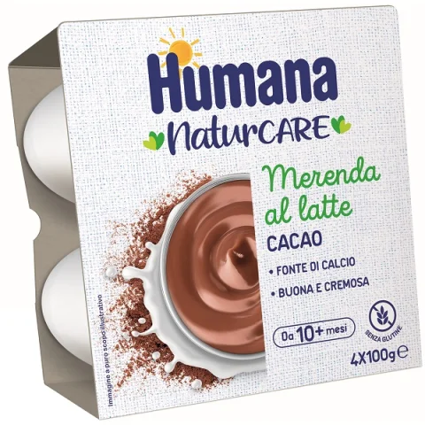 HUMANA Mer.Latte Cacao 4x100g HUMANA Mer.Latte Cacao 4x100g
