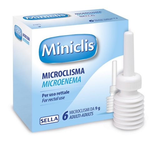MINICLIS Adulti 6 Microcl.9g MINICLIS Adulti 6 Microcl.9g