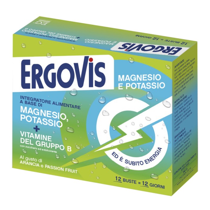 ERGOVIS MG+K VIT B C/ZUC12BUST