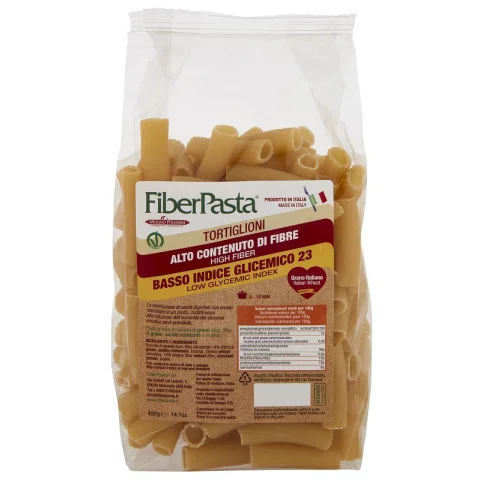FIBERPASTA TORTIGLIONI 400G