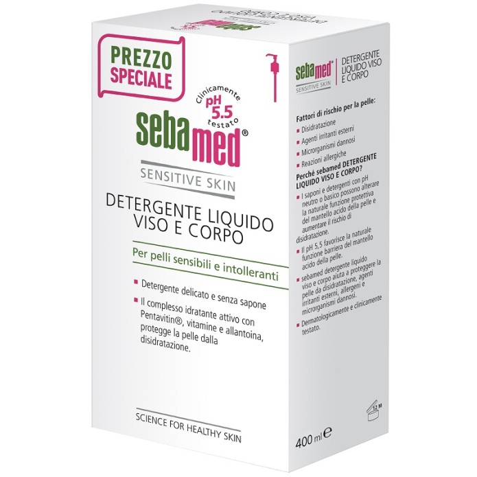 Sebamed Detergente Viso Corpo